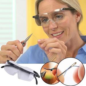 Lunettes de lecture sans monture MAGIF, lentilles PC 1,6X, protection anti-lumière bleue, loupe unisexe pour la lecture et les travaux manuels - Product Image 1