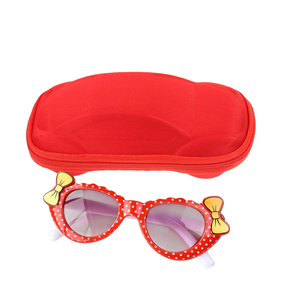 Étui à lunettes rectangulaire en EVA écologique avec fermeture éclair, étui rigide mignon pour lunettes d'enfants - Product Image 4
