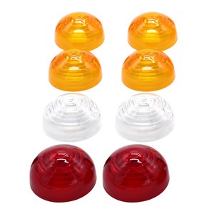 Kit de lentes de luz trasera para coche Land Rover, repuesto de lámpara indicadora lateral para todos los modelos <span class=keywords><strong>Defender</strong></span> <span class=keywords><strong>1995</strong></span>, todos los modelos de la Serie 3, 8 Uds. - Product Image 1