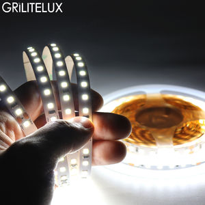 Ventes de liquidation, bande LED de haute qualité en cuivre DC24V flexible SMD 2835 120 LED/m, PCB 8 mm, 18-20 W/m, 5 m/rouleau, 6000 K - Product Image 4