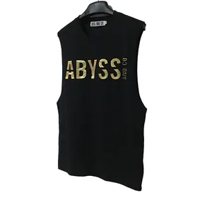 custom logo training vest tactical gym fitness weight exercise vest Various Colors quick dry Automated cutting gym vest men