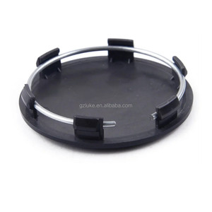 Capuchon central de roue de voiture vierge chromée de 62mm Couvercle de capuchon de <span class=keywords><strong>moyeu</strong></span> de jante Accessoires auto Partie extérieure <span class=keywords><strong>Autocollant</strong></span> en aluminium personnalisé de 56mm - Product Image 3
