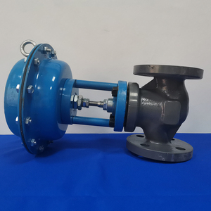 Válvula de Globo Neumática de Diafragma de Acero al Carbono Tipo On/Off de Asiento Único ZMQP-PN16 para Cierre Neumático - Product Image 3