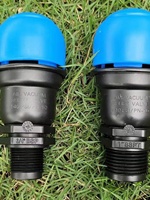 DaringFish – Système de tête d'irrigation agricole automatique à valve cinétique de 1 pouce en PC/PVC de haute qualité pour l'admission et l'évacuation d'eau et d'air