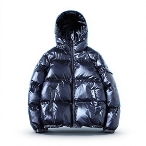 Nuevas y elegantes chaquetas acolchadas para hombre, cuello levantado, impermeables, informales, de invierno, de alta calidad, personalizadas, al por mayor - Product Image 3