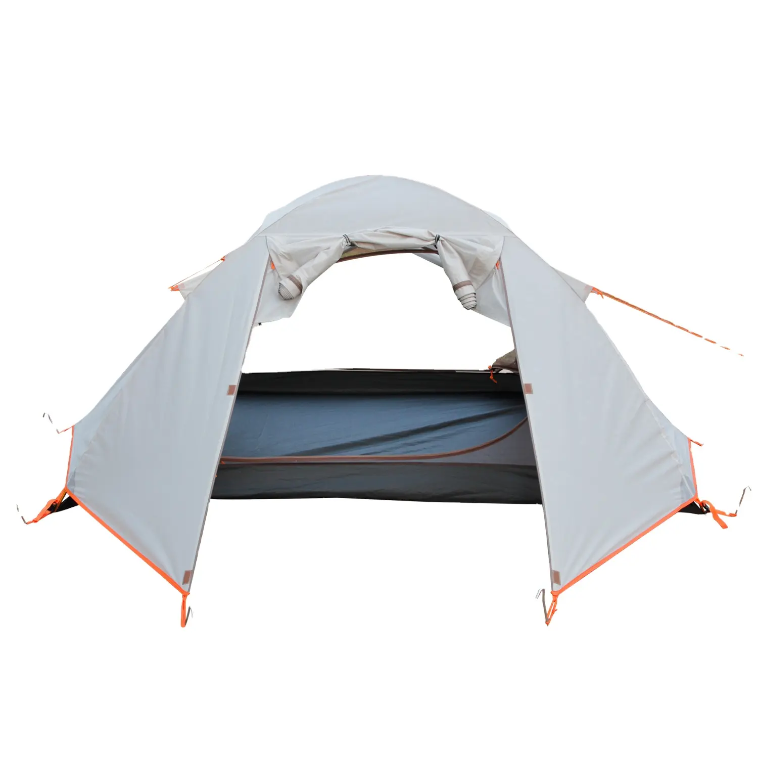 ABRIS WZFQ Ultralight 2-Person Aluminum Pole Tent Cot Double Layer Winter Outdoor Camping Tent with Vestibule for Hiking