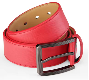 <span class=keywords><strong>Ceinture</strong></span> de golf végétalien réglable en <span class=keywords><strong>cuir</strong></span> pour hommes avec boucle en alliage de zinc - Product Image 3