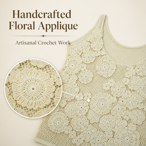 Nouvel Arrivage – <span class=keywords><strong>Gilet</strong></span> ajouré fait main au <span class=keywords><strong>crochet</strong></span> pour <span class=keywords><strong>femme</strong></span> – Haut tricoté pour les vacances - Product Image 3