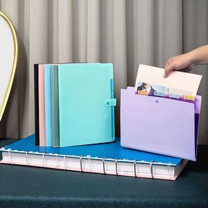 Porte-documents extensible à 5 poches pour l'organisation scolaire et de bureau – Produit de classement pratique - Product Image 2