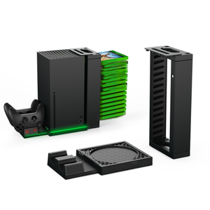 Bảng Điều Khiển Gisc Chơi <span class=keywords><strong>Game</strong></span> Đa Năng Bộ Điều Khiển Làm Mát Đế Sạc Kép Cho Xbox Series <span class=keywords><strong>X</strong></span> Đế Sạc Làm Mát - Product Image 4