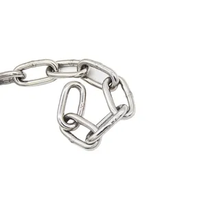 SS316 SS304 DIN763 DIN766 Chain Short High Quality Link Chain
