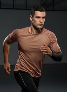 Camiseta Deportiva Ligera para Hombre, 100% Poliéster, 180 Gramos, Transpirable y de Secado Rápido - Product Image 4