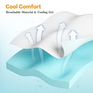 Cubrecolchón Grueso de Espuma Viscoelástica con Gel Refrigerante de Alta Densidad, Cubrecolchón de Espuma Viscoelástica para Cama Queen - Product Image 5
