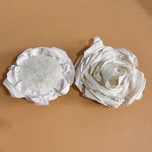 Tessuto rosa fiori fatti a mano imitazione fiori vari colori abbigliamento scarpe per capelli fai da te infiorescenza accessori - Product Image 6