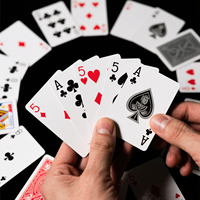 Mini Deck Premium avec Étuis de Luxe de Haute Qualité, Impression de Logo pour Cartes à Jouer Personnalisées, Cartes de Poker en Papier pour Fêtes et Jeux