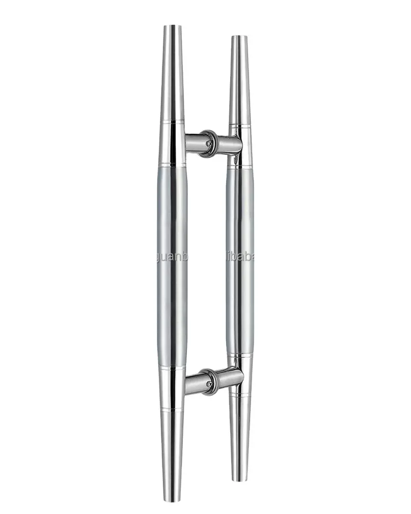 American Style Crl Shower Room Stainless Steel Ladder Style Glass Door Back To Back Pull Glass Door Handle