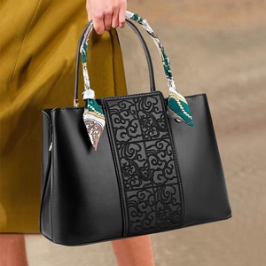 Bolso de mano de cuero PU a la moda para mujer, bolso cruzado con asa superior, elegante bolso de hombro para mujer, bolsos de mano para mujer - Product Image 1