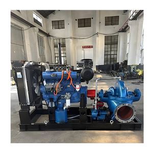 Pompe à flux mixte verticale en fonte de fer diesel à volute pour irrigation agricole de haute qualité et grande capacité - Product Image 4