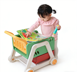 Multifunktionaler Lauflernwagen für Kleinkinder, Anti-Rollover, mit Aufbewahrungsfächern, Tragfähigkeit 10–15 kg, für 6 Monate bis 3 Jahre - Product Image 3
