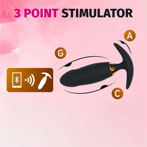 YAQU الكهربائية القابلة لإعادة الشحن تهتز المكونات بعقب لعبة الجنس الشرجي للنساء البالغات - Product Image 6