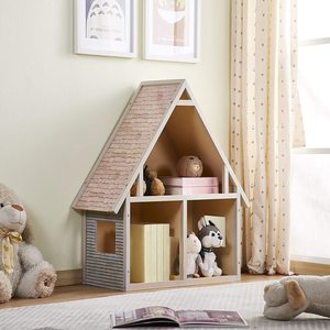 <span class=keywords><strong>Maison</strong></span> <span class=keywords><strong>de</strong></span> poupée <span class=keywords><strong>en</strong></span> <span class=keywords><strong>bois</strong></span> pour enfants Chalet bibliothèque MDF Mini ensemble <span class=keywords><strong>de</strong></span> meubles à la mode bricolage jouets et faire semblant <span class=keywords><strong>de</strong></span> jouer pour les enfants - Product Image 2