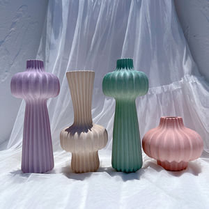 3 تصاميم قالب سيليكون مزهرية هندسية لوعاء الزهور، قالب صب راتنج الإيبوكسي للجص الخرساني، قالب الجبس، ديكورات يدوية الصنع - Product Image 6