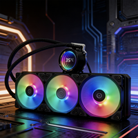 Enfriador de Agua para CPU LW-360 ARGB Aura Sync de 360 mm, Enfriamiento Líquido de Alto Rendimiento para Procesador