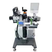 Imprimante d'étiquettes industrielle, applicateur d'étiquettes automatique avec fonction de rétraction de film pour sacs et scellage de boîtes en carton
