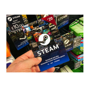 Tarjeta de Regalo de Steam de Plástico de $10 Estilo Estadounidense - Product Image 1