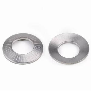 Stainless Steel Bonded Zinc Plain Butterfly Knurled Lock Washer 28mm Industrial Automotive Parts Self Locking Gasket <strong>Disc</strong> <strong>Spring</strong> - Product Image 4