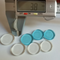 Jetons de jeu de société personnalisés, impression par transfert thermique, jetons circulaires en plastique pour jeu de société en Bakgammon