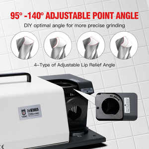 TXZZ TX-Z26 드릴 숫돌 분쇄기 CBN 그라인딩 휠 휴대용 드릴 비트 그라인딩 머신 고품질 - Product Image 5