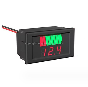 12V/24V/36V/48V/72V LED Digital Battery Indicator Meter Gauge For Golf