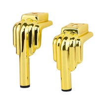 WINSTAR Möbel Hardware Armaturen Dreieck Gold Metall Schlafs ofa Schrank Tisch Sofa Beine
