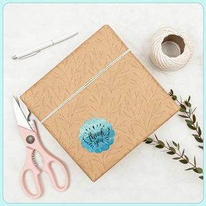 Etiquetas Adhesivas en Rollo con Logotipo Impreso Personalizado para Fabricantes, Pegatinas de Agradecimiento, Etiqueta con Estampado Dorado UV para Empaquetado - Product Image 3