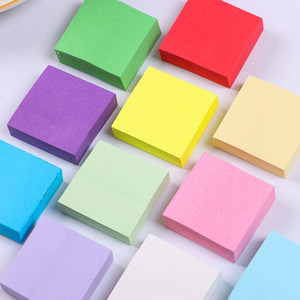 Wholesale Student Ins Style Mini <b>Sticky</b> <b>Notes</b> Colorful Square Self-Adhesive Index Tabs Fluorescent Paper Removable Memo Pads - Product Image 3