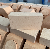 Brique réfractaire en argile à haute teneur en alumine SK34 38% Al2O3 1360 ℃   Brique réfractaire à performance thermique stable pour four de fonderie