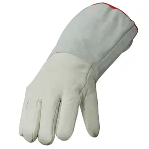 Seeway Low Temperature Resistant Cold Protection Warm Work Leather Gloves with Cotton Liner