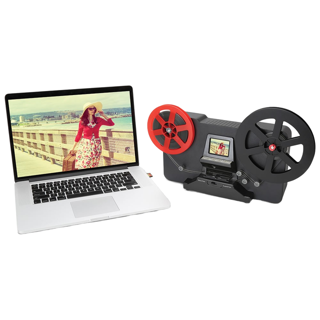 Digital Film Scanner & Converter with 2304x1536 Pixel Resolution 2.4" Screen USB Interface in Stock