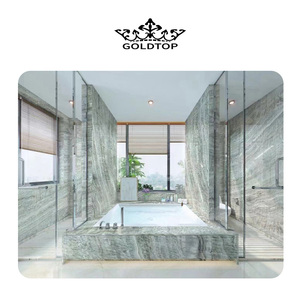 Dalles de quartzite vert <span class=keywords><strong>Gucci</strong></span> de haute qualité, grand format, haute dureté, découpées sur mesure, Goldtop OEM/ODM, vert architectural de luxe - Product Image 4