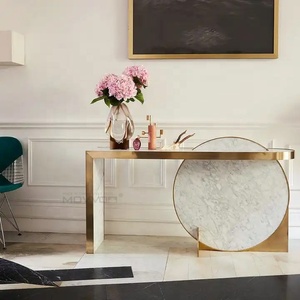 Venta caliente <span class=keywords><strong>de</strong></span> lujo moderno salón <span class=keywords><strong>consola</strong></span> mesa <span class=keywords><strong>de</strong></span> alta calidad convertible para entrada Hotel o apartamento uso nuevo diseño - Product Image 2