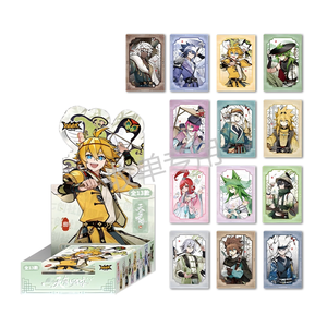 Vente en gros Anime Qichuangshe AOTU Série des Quatre Saisons Celestial Badges, Cartes <span class=keywords><strong>photo</strong></span> <span class=keywords><strong>Polaroid</strong></span>, Aimants de réfrigérateur, Boîte de collection - Product Image 3