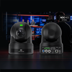 Caméra PTZ de qualité broadcast 4K60 avec zoom optique 20x, suivi IA, NDI en option, pour conférences et éducation - Product Image 2