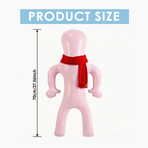Muñeca Inflable <span class=keywords><strong>de</strong></span> PVC con Rostro Personalizado para Adultos, <span class=keywords><strong>Despedida</strong></span> <span class=keywords><strong>de</strong></span> <span class=keywords><strong>Soltera</strong></span>, Acción <span class=keywords><strong>de</strong></span> Gracias, San Valentín, Halloween, Navidad, Divertida - Product Image 2
