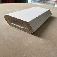Moulure de plafond en pin blanc apprêté, qualité professionnelle, commande en gros pour moulures de corniche, transition mur-plafond, vente en gros