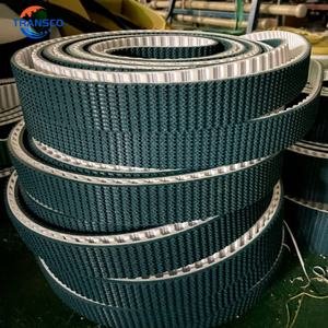 สายพานไทม์มิ่ง PU คุณภาพสูง <span class=keywords><strong>เคลือบ</strong></span>สีเขียว ปิดผิวด้วยวัสดุเคลือบอย่างดี แบบไร้รอยต่อ <span class=keywords><strong>ราคา</strong></span>โรงงาน - Product Image 3