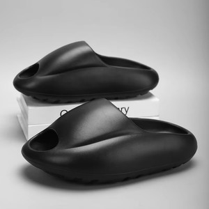 Customized Slide <b>slippers</b> Thick Soles Breathable Light Weight EVA Slider Sandal Anti-slip Cushioning Open Toe Cloud <b>Slippers</b> - Product Image 5