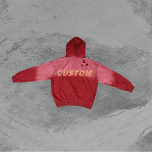 Nouveau sweat à capuche pour homme en coton 100% de haute qualité, surdimensionné, en tissu éponge lavé, imprimé avec un logo, lourd, à fermeture éclair sur le devant - Product Image 3