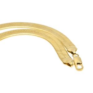 <span class=keywords><strong>Cadena</strong></span> <span class=keywords><strong>de</strong></span> Serpiente <span class=keywords><strong>de</strong></span> Alta Calidad <span class=keywords><strong>de</strong></span> 75 cm * 10 mm, Chapada en <span class=keywords><strong>Oro</strong></span> <span class=keywords><strong>de</strong></span> 18k, Acero Inoxidable, <span class=keywords><strong>Cadena</strong></span> <span class=keywords><strong>Plana</strong></span> <span class=keywords><strong>de</strong></span> Espiga, Joyería <span class=keywords><strong>de</strong></span> Moda <span class=keywords><strong>para</strong></span> Hombre y <span class=keywords><strong>Mujer</strong></span>, Collar - Product Image 5