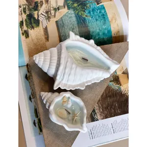 เทียนกลิ่นโอเชียนวิสเปอร์ในเปลือกเจสมอนไนต์เพื่อบรรยากาศสงบสุข - Product Image 2